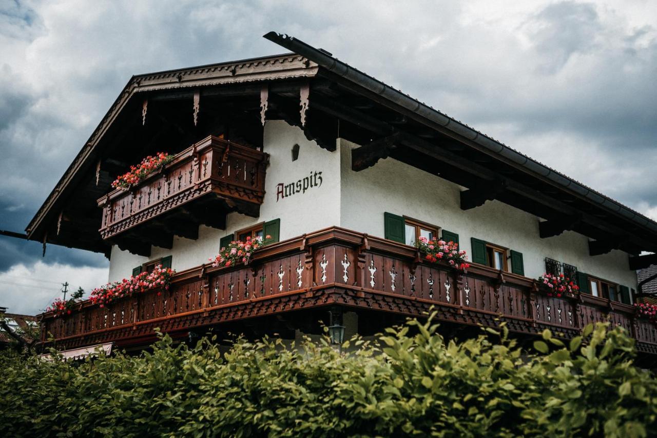 Ferienwohnungen Arnspitz Krün Exteriör bild